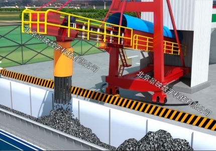 智慧港口三维动画02