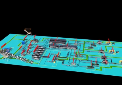 罐装生产线三维动画03